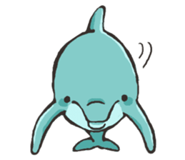 Dolphin Sticker sticker #1174560
