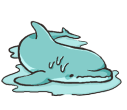 Dolphin Sticker sticker #1174568