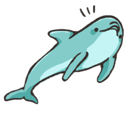 Dolphin Sticker sticker #1174572