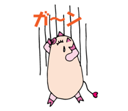 Sleepy Pig sticker #1174724