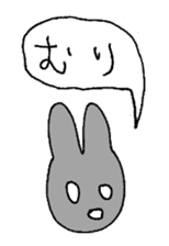 rabbit kawaii world sticker #1174760