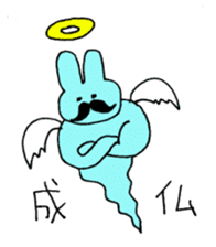 rabbit kawaii world sticker #1174779
