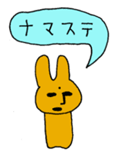rabbit kawaii world sticker #1174781