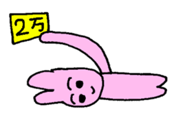 rabbit kawaii world sticker #1174783
