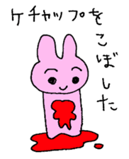 rabbit kawaii world sticker #1174784