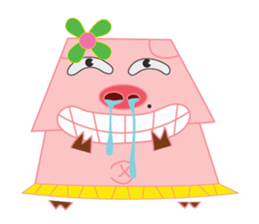 PINKY pig sticker #1174789