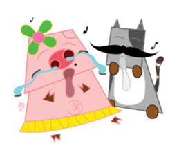 PINKY pig sticker #1174793