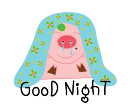 PINKY pig sticker #1174794