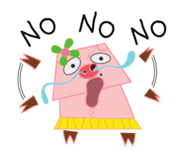 PINKY pig sticker #1174799