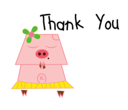 PINKY pig sticker #1174801