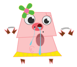 PINKY pig sticker #1174805