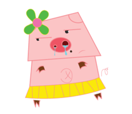 PINKY pig sticker #1174808