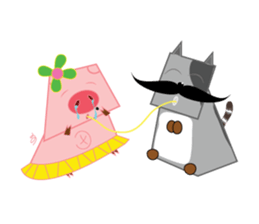 PINKY pig sticker #1174810