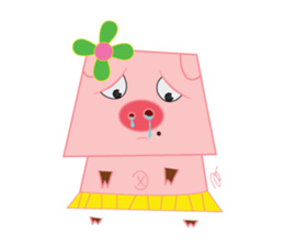 PINKY pig sticker #1174815