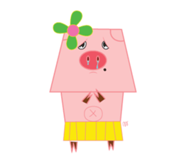 PINKY pig sticker #1174817
