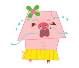 PINKY pig sticker #1174818