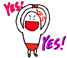 White fairies sticker #1174827