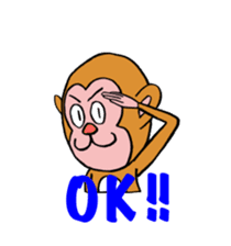 En-glish Monkey(enmon) sticker #1174993