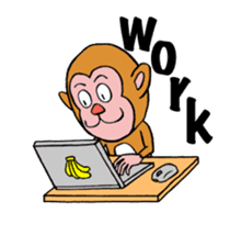 En-glish Monkey(enmon) sticker #1175004