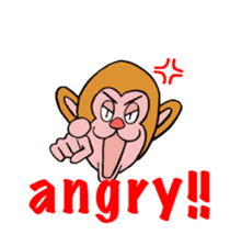 En-glish Monkey(enmon) sticker #1175022