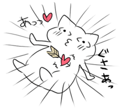 Eye-opening cat sticker #1176341