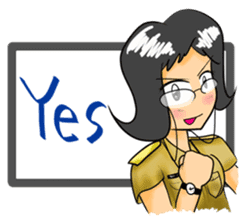 Kru Janjao - The Teacher (ENG) sticker #1176432