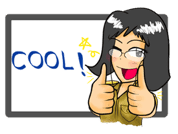 Kru Janjao - The Teacher (ENG) sticker #1176435