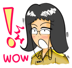 Kru Janjao - The Teacher (ENG) sticker #1176441