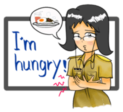 Kru Janjao - The Teacher (ENG) sticker #1176444