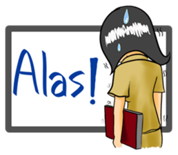 Kru Janjao - The Teacher (ENG) sticker #1176445