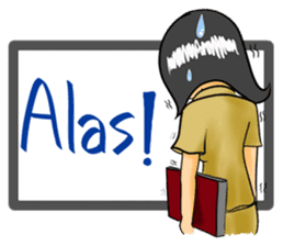 Kru Janjao - The Teacher (ENG) sticker #1176445