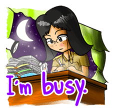 Kru Janjao - The Teacher (ENG) sticker #1176454