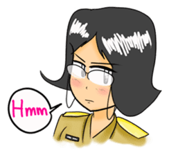 Kru Janjao - The Teacher (ENG) sticker #1176456