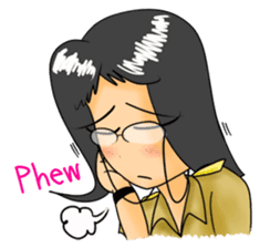 Kru Janjao - The Teacher (ENG) sticker #1176458