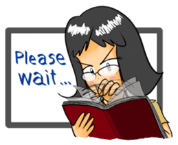 Kru Janjao - The Teacher (ENG) sticker #1176459