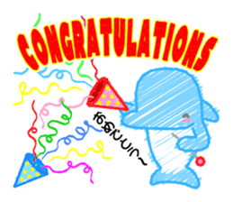 Scribble Dolphin Dol2 Diving section sticker #1176630