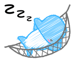 Scribble Dolphin Dol2 Diving section sticker #1176656