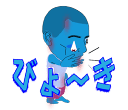 Male of zombie Japanese sticker #1176840