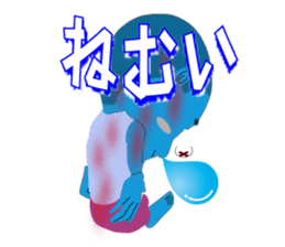 Male of zombie Japanese sticker #1176855