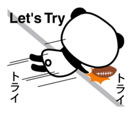 ATHLETE PANDA sticker #1177195