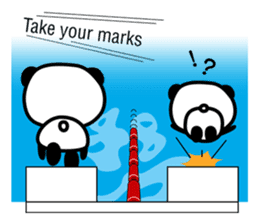 ATHLETE PANDA sticker #1177198