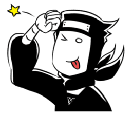 Apprentice ninja Usui sticker #1177684