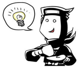 Apprentice ninja Usui sticker #1177685