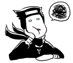 Apprentice ninja Usui sticker #1177693