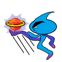 The Cool Alien sticker #1177857