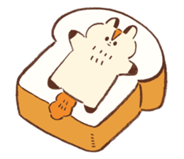 Flying Squirrels and Bread sticker #1178537