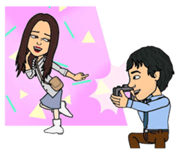 Mr.Dawson's love sticker #1178610