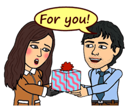 Mr.Dawson's love sticker #1178614