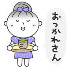 Odango girl of Kansai sticker #1178713