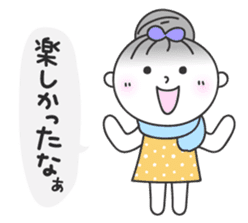 Odango girl of Kansai sticker #1178719